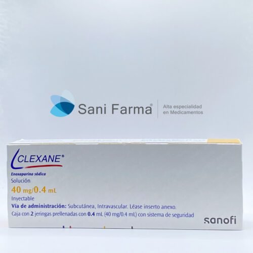 CLEXANE 40 MG CLEXANE 40MG C/2 JGA PRELLENADAS
