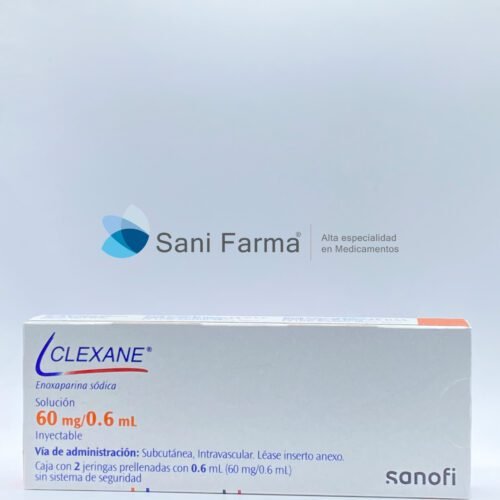 CLEXANE 60 MG CLEXANE 60MG C/2 JGA PRELLENADAS