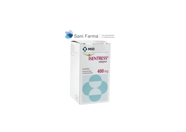 ISENTRESS 400MG C/60 COMP