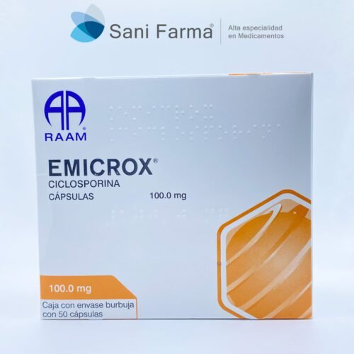 EMICROX 2 Emicrox 100 mg, 50 Cápsulas