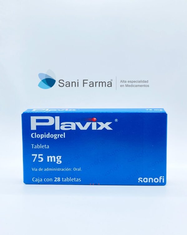 PLAVIX Plavix 75 mg, 28 Tabletas