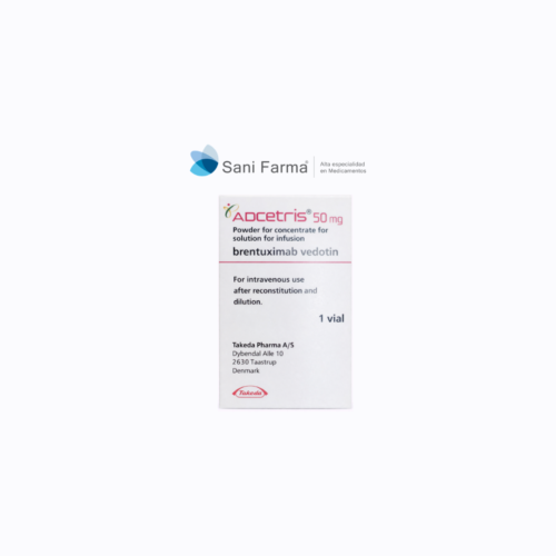 Adcetris 50 mg inyectable - Brentuximab Vedotin