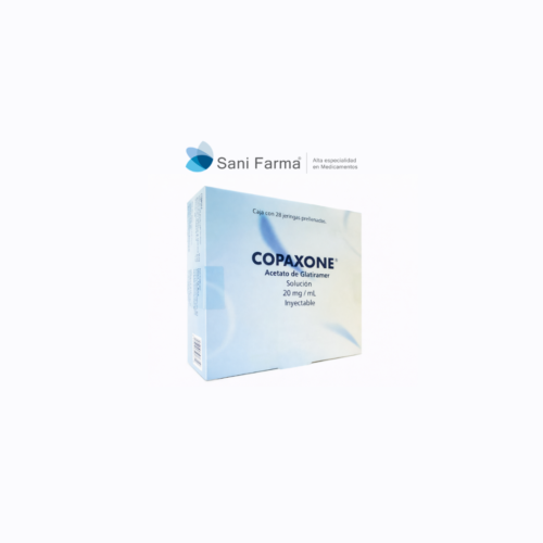 Diseño sin título (12) Copaxone 20 mg / ml C/28 Jeringas Prellenadas - Glatiramer