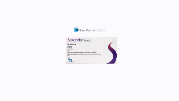 Saxenda 6 mg / 3 ml c/3 Plumas Prellenadas - Liraglutida