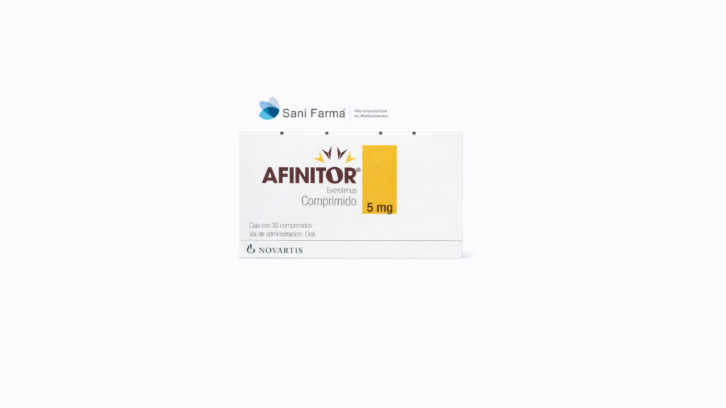 Afinitor 5mg C/30 Tabletas - Everolimus