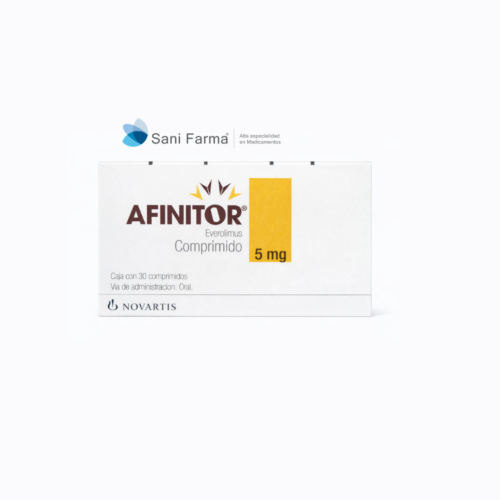 Afinitor 5mg C/30 Tabletas - Everolimus