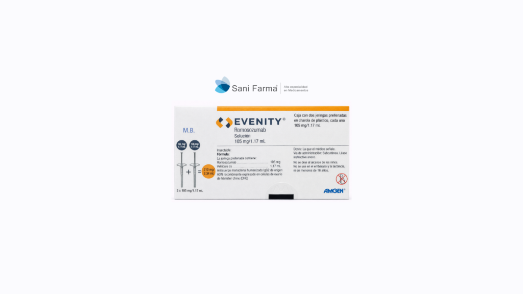 Evenity 105 mg C/2 Jeringas - Romosozumab