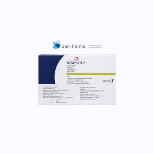 Simponi 50 mg / 0.5 mL Sol Inyectable - Golimumab