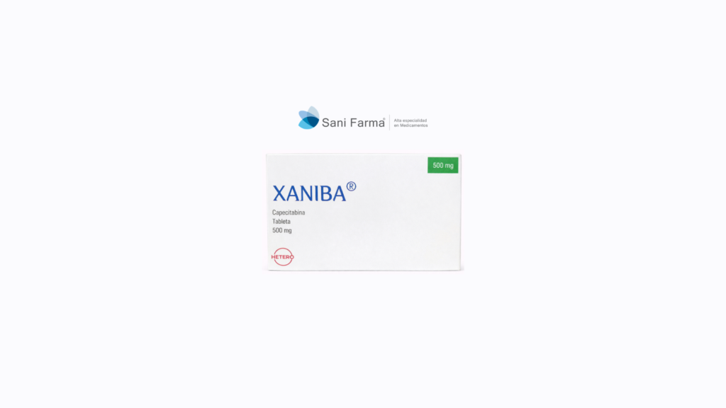 Xaniba 500 mg C/120 Tabletas - Capecitabina