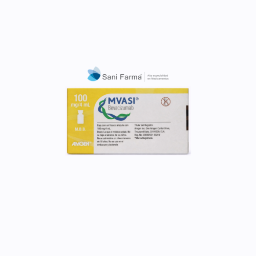 Diseño sin título (38) Mvasi 100 mg / 4 ml Inyectable - Bevacizumab