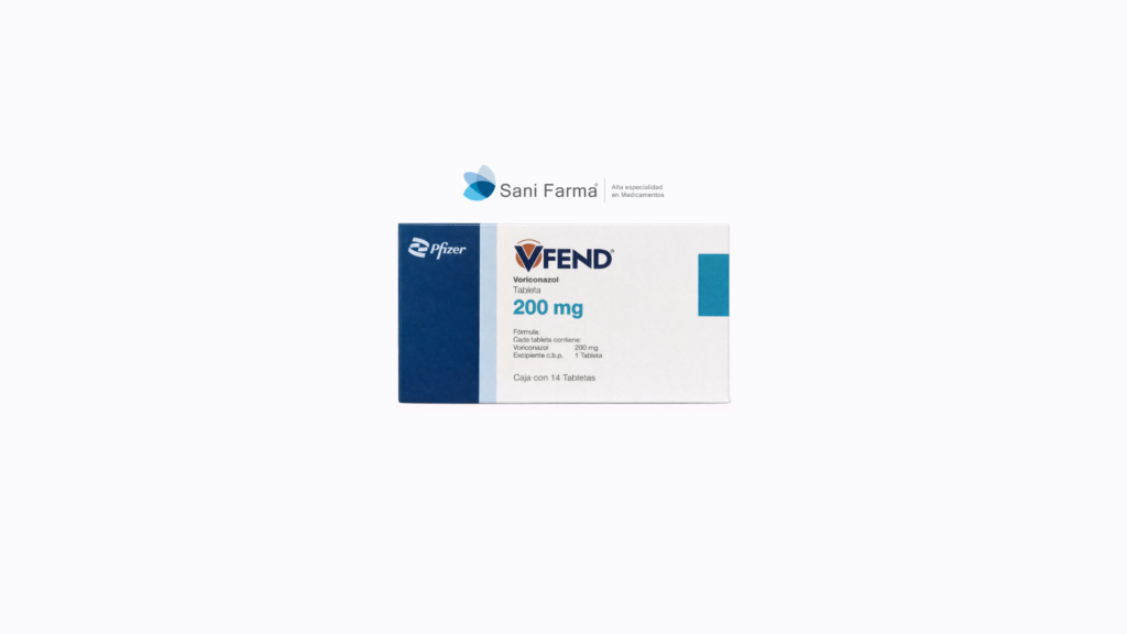 Vfend 200 mg C /14 Tabletas - Voriconazol