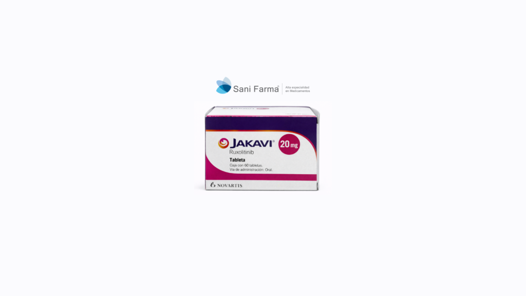 Jakavi 20 mg C/60 Tabletas - Ruxolinitib