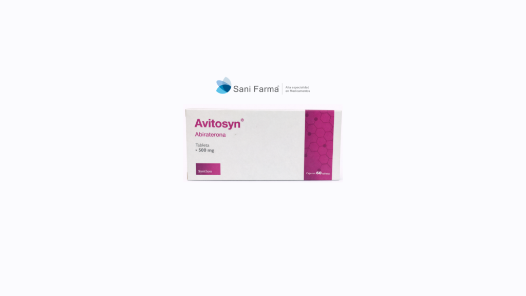 Avitosyn 500 mg C/60 Tabletas - Abiraterona