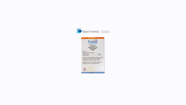 Diseño sin título (47) Tysabri 300 mg / 15 ml Solución Inyectable - Natalizumab