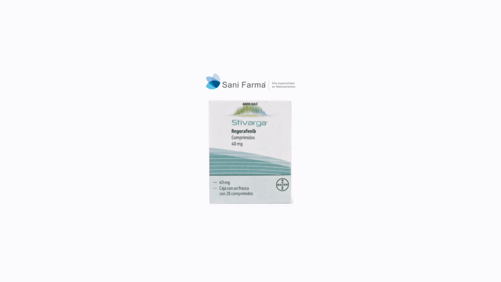 Stivarga 40 mg C/28 Tabletas - Regorafenib
