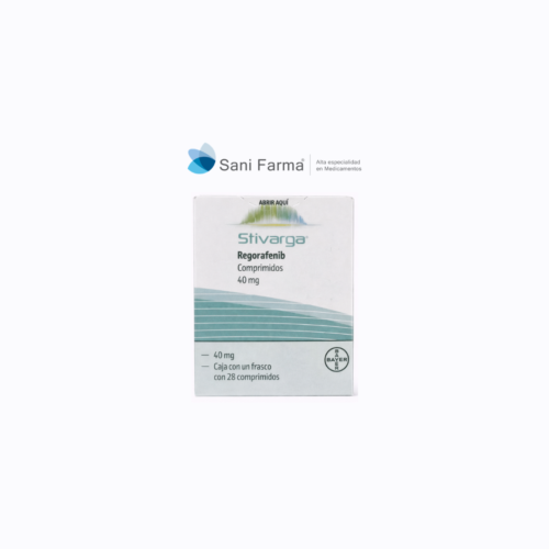 Diseño sin título (51) Stivarga 40 mg C/28 Tabletas - Regorafenib