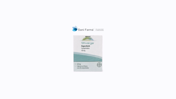 Diseño sin título (51) Stivarga 40 mg C/28 Tabletas - Regorafenib