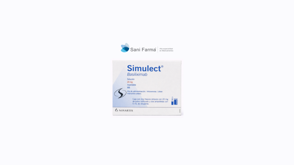Simulect 20 mg c/2 Ampollas Solución Inyectable - Basiliximab