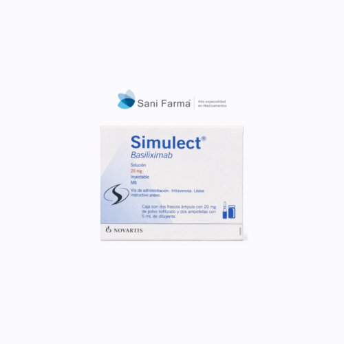 Diseño sin título (53) Simulect 20 mg c/2 Ampollas Solución Inyectable - Basiliximab