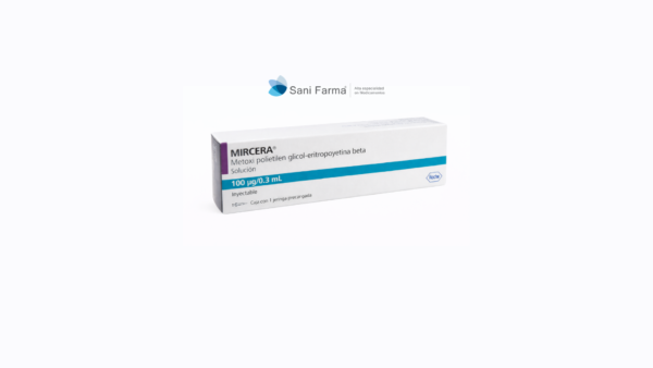 Mircera 100 MCG / 0.03 ml Sol Inyectable - Metoxipolietilenglicol / Eritropoyetina Beta