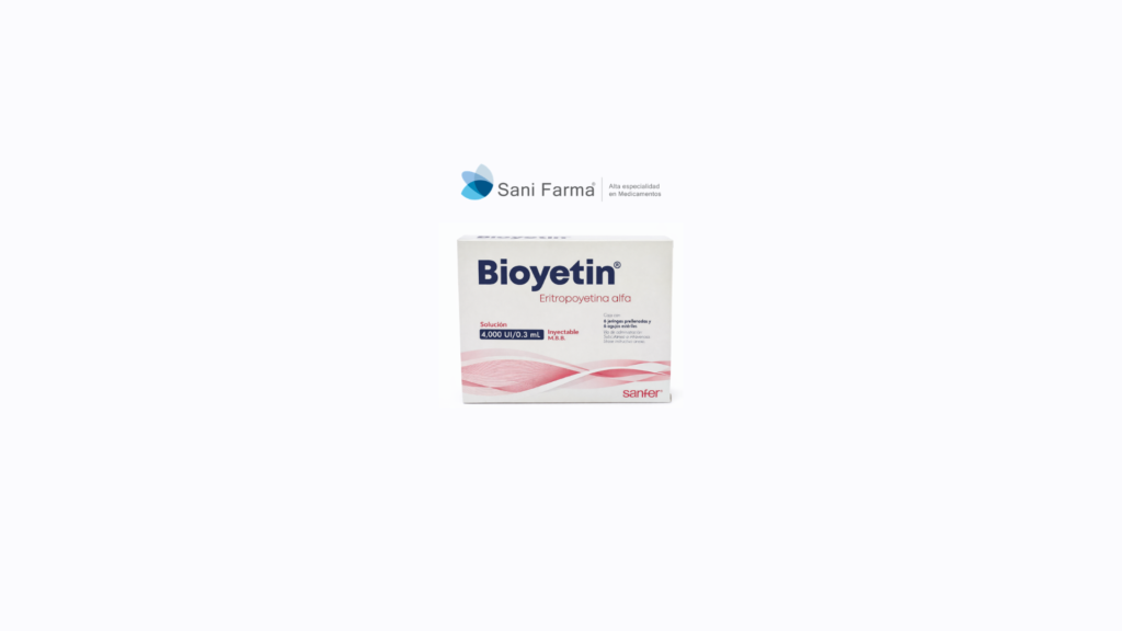 Bioyetin 4.000 UI Sol Inyectable - Eritropoyetina Humana