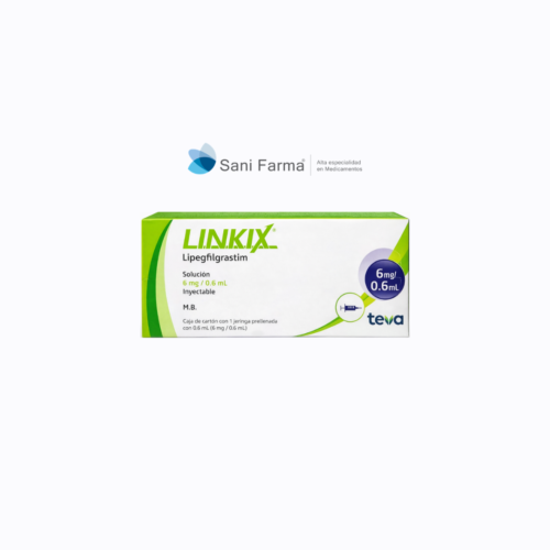 Diseño sin título (67) Linkix 6 mg /0.6 ml Inyectable - Lipegfilgrastim