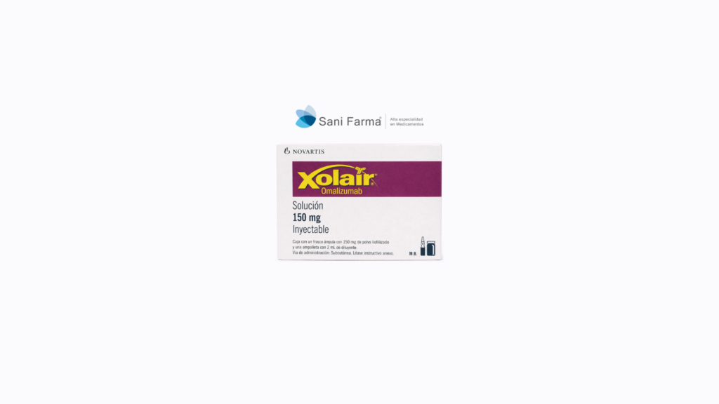Xolair 150 mg / 1.2 ml Solución Inyectable - Omalizumab
