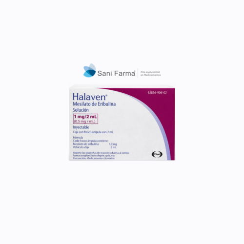 Halaven 1 mg / 2 mL SOL INY - Eribulina Mesilato