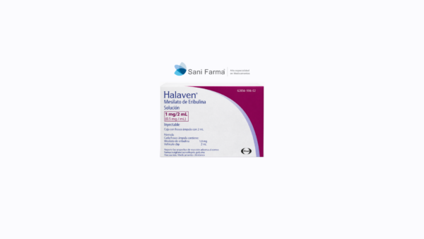 Halaven 1 mg / 2 mL SOL INY - Eribulina Mesilato