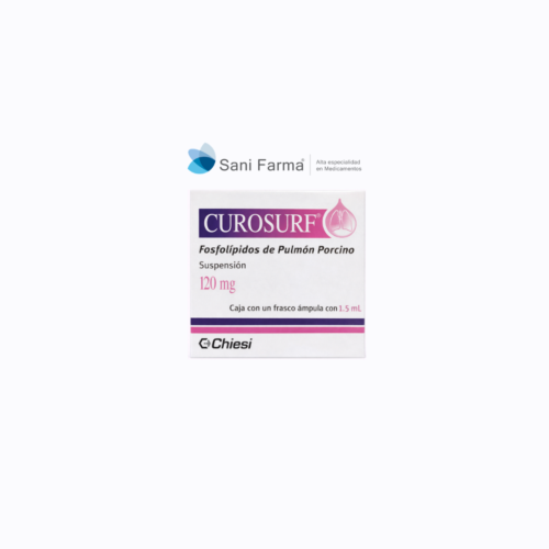 Curosurf 120 mg / 1.5 ml Suspensión - Fosfolípidos de pulmón porcino