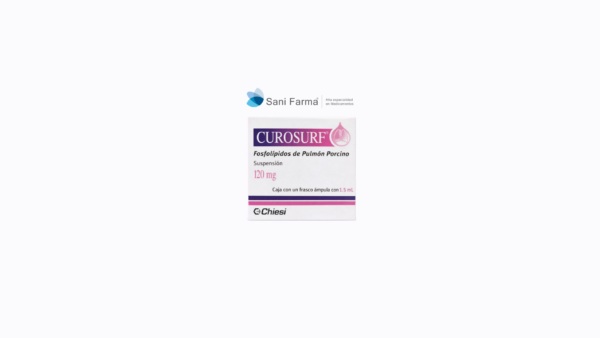 Curosurf 120 mg / 1.5 ml Suspensión - Fosfolípidos de pulmón porcino