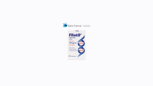 Filatil 300 MCG C/5 Frascos - Filgrastim
