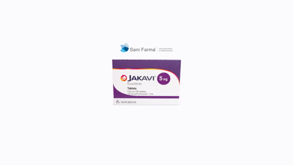 Jakavi 5 mg C/60 Tabletas - Ruxolinitib