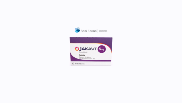 Diseño sin título (78) Jakavi 5 mg C/60 Tabletas - Ruxolinitib