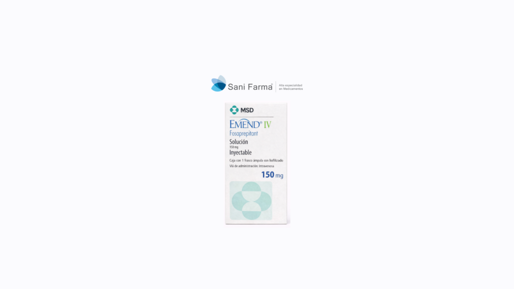 Emend IV 150 mg Inyectable - Fosaprepitant