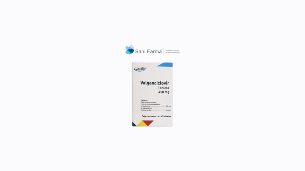 Valganciclovir 450 mg C/60 Tabletas - Valganciclovir