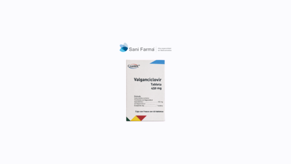 Valganciclovir 450 mg C/60 Tabletas - Valganciclovir