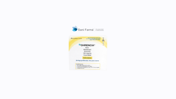 Ohrencia 125 mg C/4 Jeringas Prellenadas - Abatacept