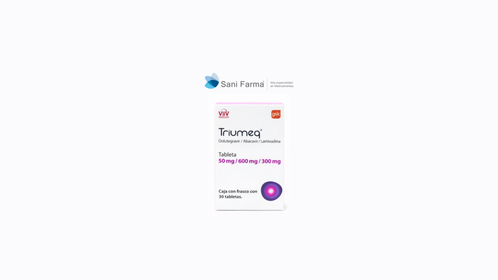 Triumeq 50 mg / 600 mg /300 mg - Dolutegravir, Abacavir, Lamivudina
