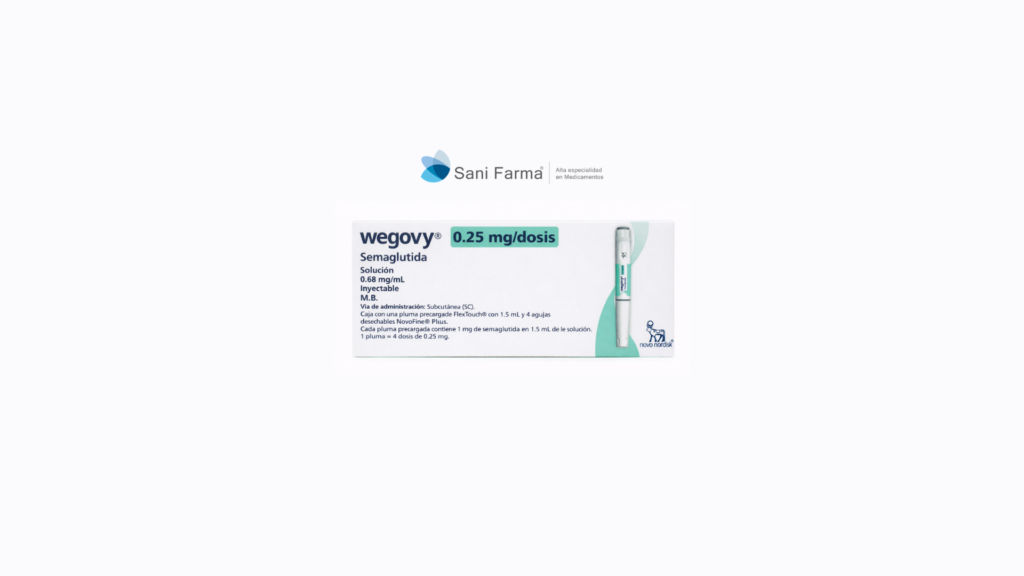 Wegoby 0.025 mg C/1 Pluma - Semaglutida