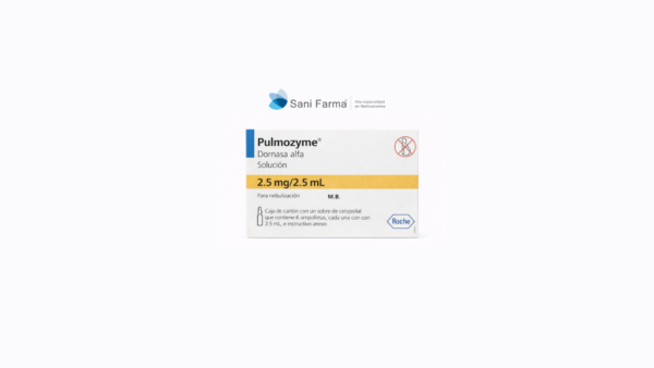 Diseño sin título (9) Pulmozyme 2.5 mg / ML C/6 Ampolletas - Alfa Dornasa