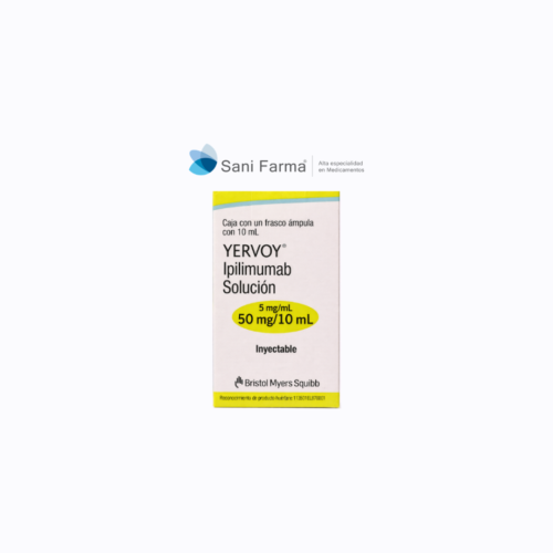 Yervoy 50 mg / 10 ml Sol Inyectable - Ipilimumab