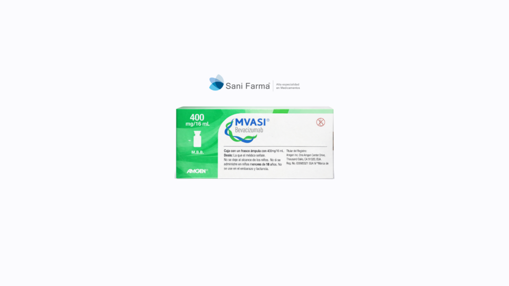 Mvasi 400 mg / 16 ml Inyectable - Bevacizumab