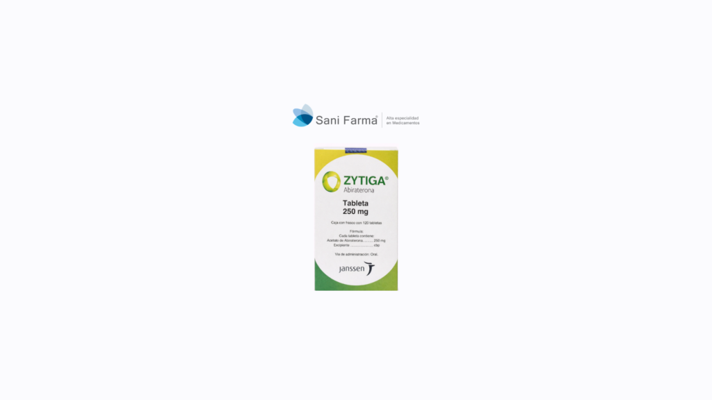 Zytiga 250 mg C/120 Tabletas - Abiraterona