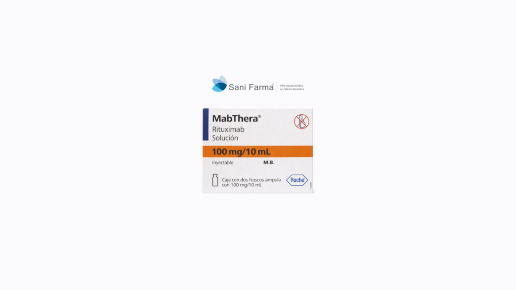 Mabthera 100 mg / 10 ml Inyectable - Rituximab