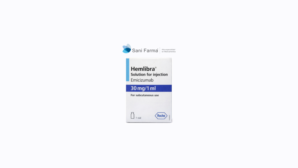 Hemlibra 30 mg / ML Inyectable - Emicizumab