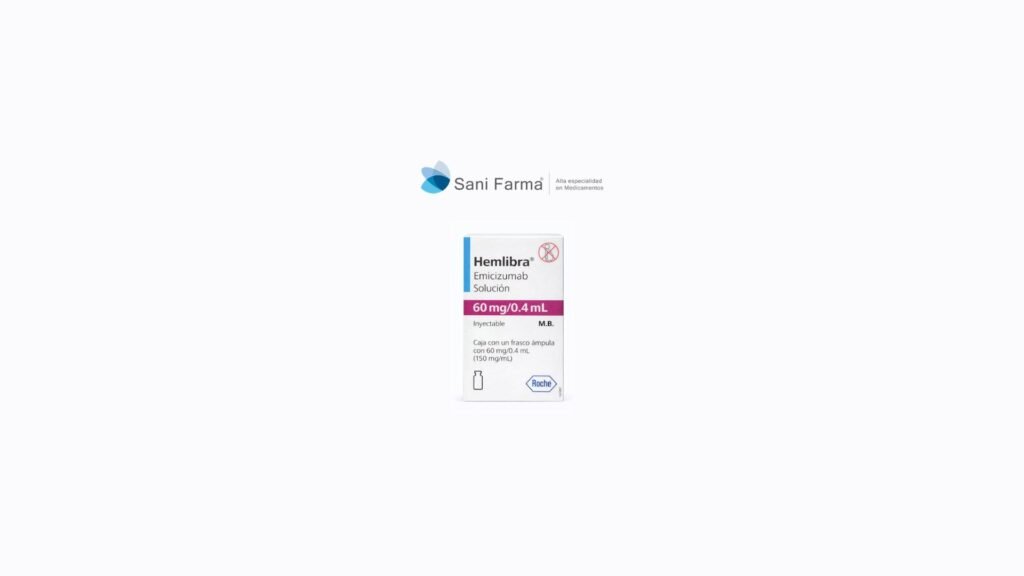 Hemlibra 60 mg / 0.04ml Inyectable - Emicizumab