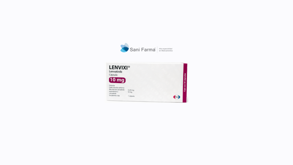 Lenvixi 10 mg C/30 Capsulas- Lenvatinib