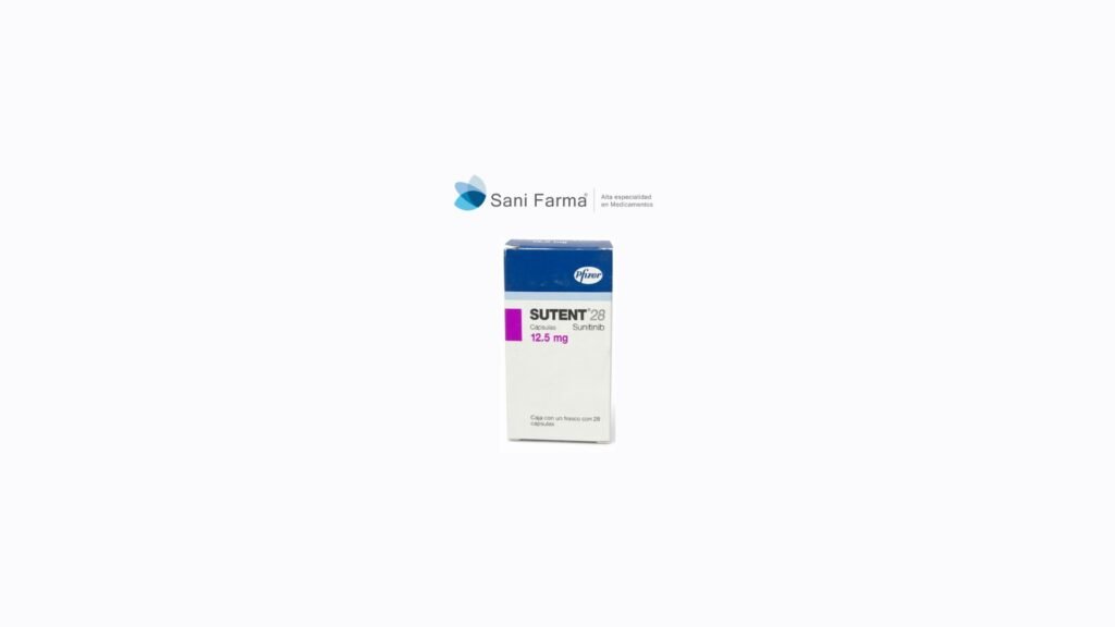 Sutent 12.5 mg C/28 Capsulas - Sunitinib