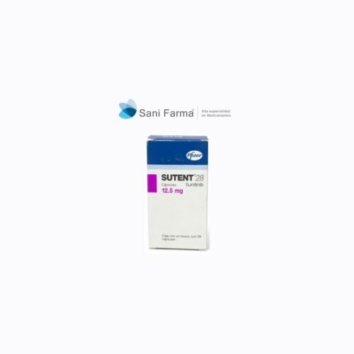 Imagen (10) Sutent 12.5 mg C/28 Capsulas - Sunitinib